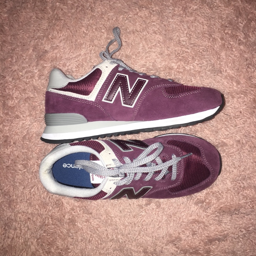 Burgundy New Balance